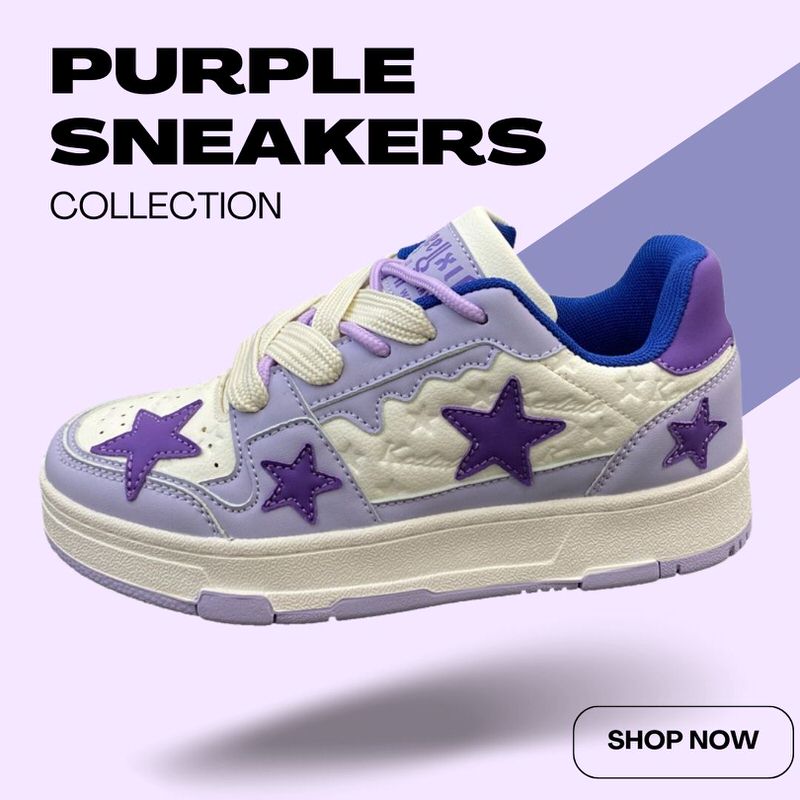 Purple sneakers for women - shop sneakers collection at ShoeMighty
