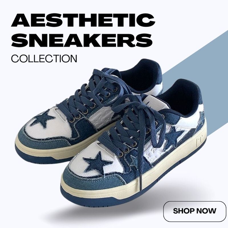 Shop Aesthetic Sneakers Collection at ShoeMighty. Find latest aesthetic sneakers for women, such as star sneakers