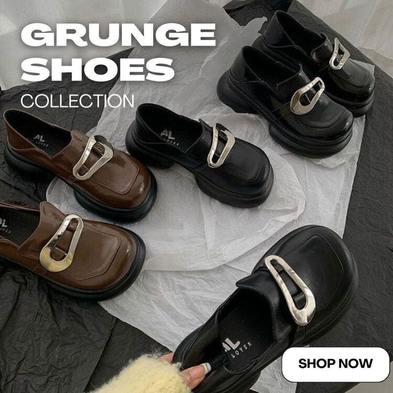 Shop Grunge shoes at ShoeMighty - Grunge aesthetic shoes collection