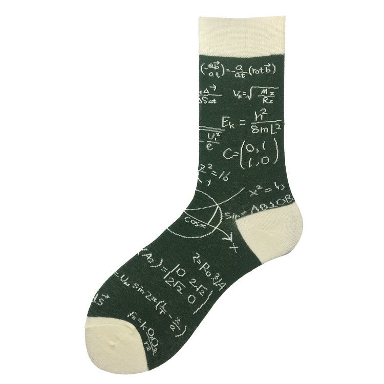 Math Chalkboard Socks - ShoeMighty