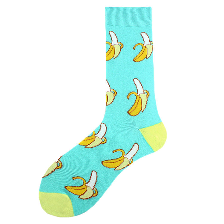 banana print socks shoemighty