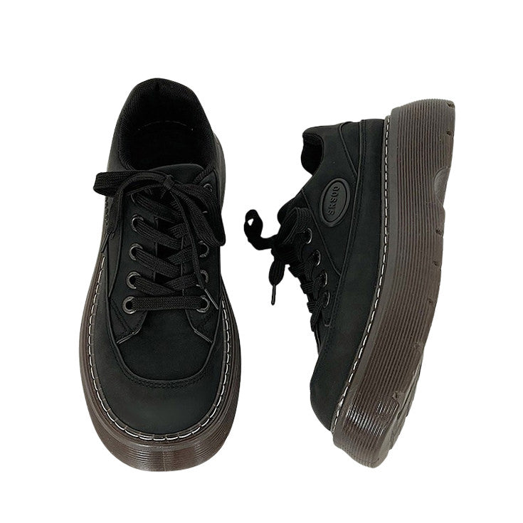 aesthetic black platform boots shoemighty