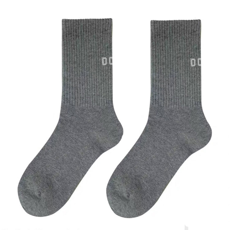 grey mid socks shoemighty