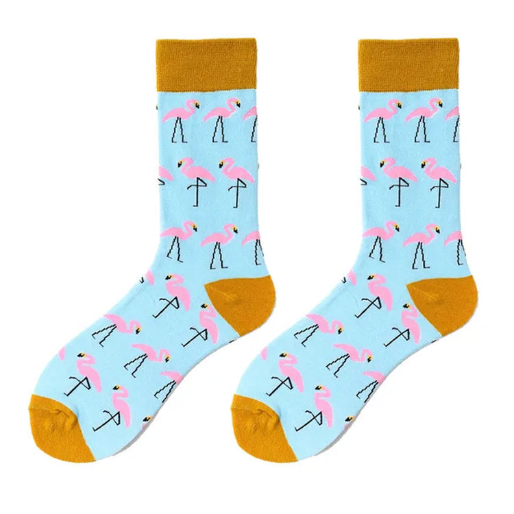pink flamingo socks shoemighty