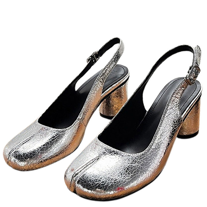 Tabi Mary Jane Shoes in Silver, silver mary jane shoes ShoeMighty