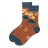 Shop Van Gogh Socks in Brown - ShoeMighty
