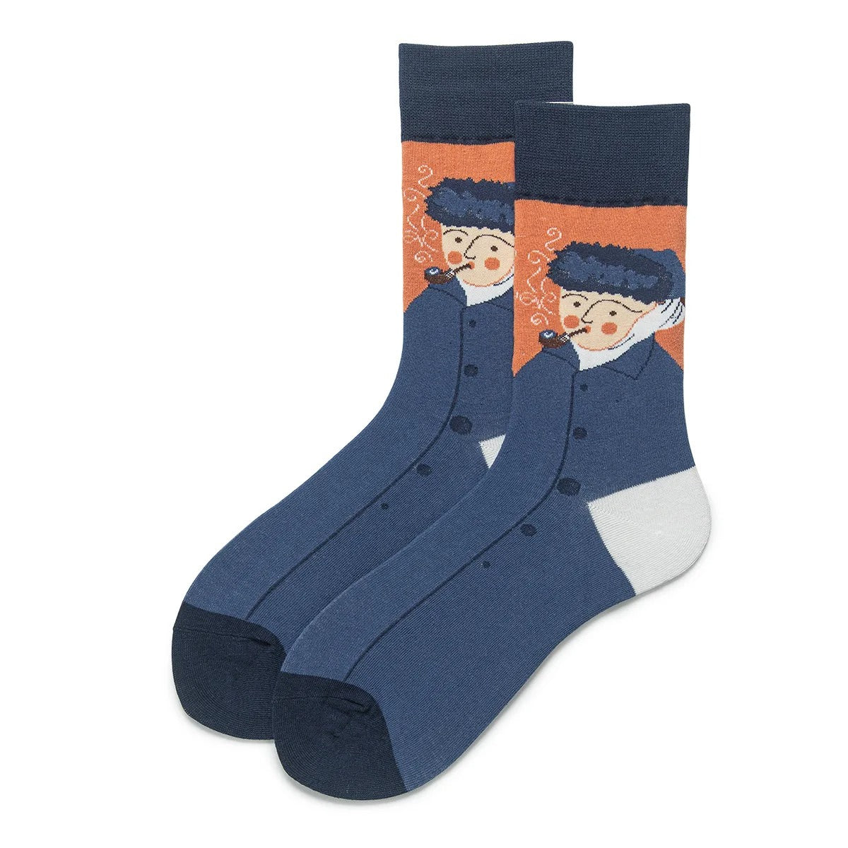 Shop Van Gogh Socks in Blue - ShoeMighty
