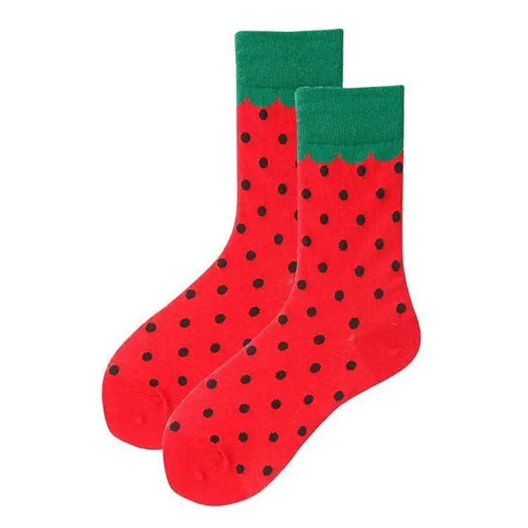 watermelon pattern socks shoemighty