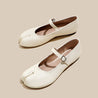 Shop White Tabi Ballet Shoes at ShoeMighty